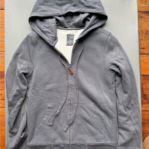J.Crew Gray Fleece Jacket Vintage women’s xs